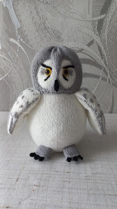 Белая сова.  Сова - символ мудрости. 01