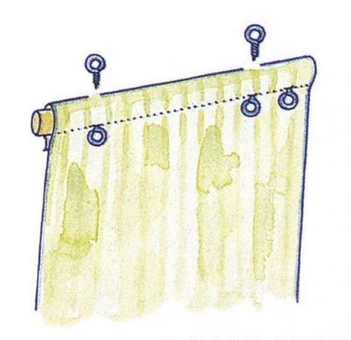 Как сделать рулонную штору? 03