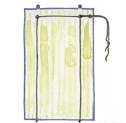 Как сделать рулонную штору? 04