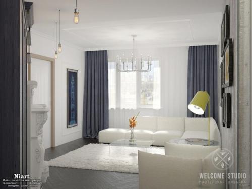 Трёхкомнатная квартира Follow Your Dream. 01