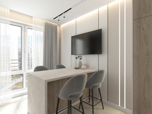 Дизайн - проект квартиры 56 м 2, г. СПБ. 02