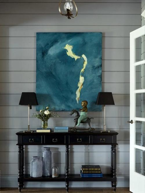 И снова кухня - гостиная, теперь уже в доме из бруса. 08