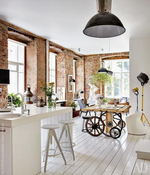 Кому-то скучно смотреть на спокойные монохромные интерьеры? 01