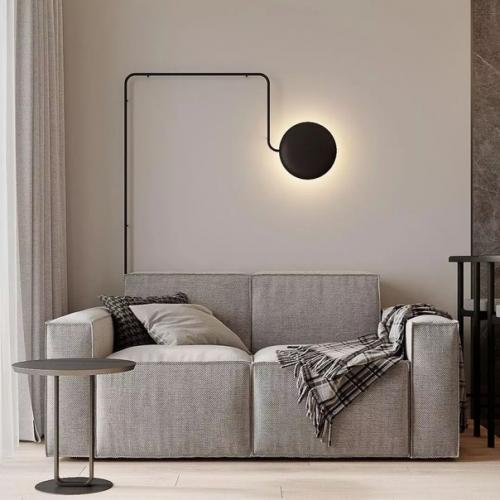 Стильный функциональный интерьер кухни - гостиной площадью 18 м в природных оттенках. 03