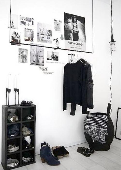 Тренды дизайна интерьера 2016: одежда напоказ. 05