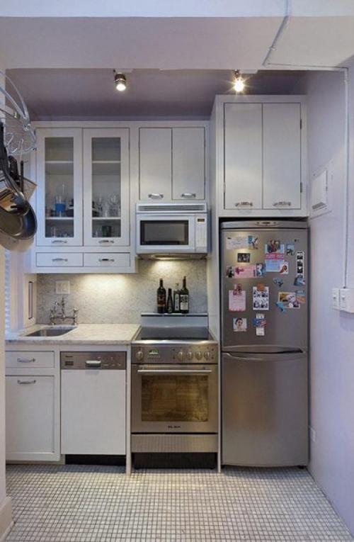 Варианты оформления. Интерьера кухни. 05