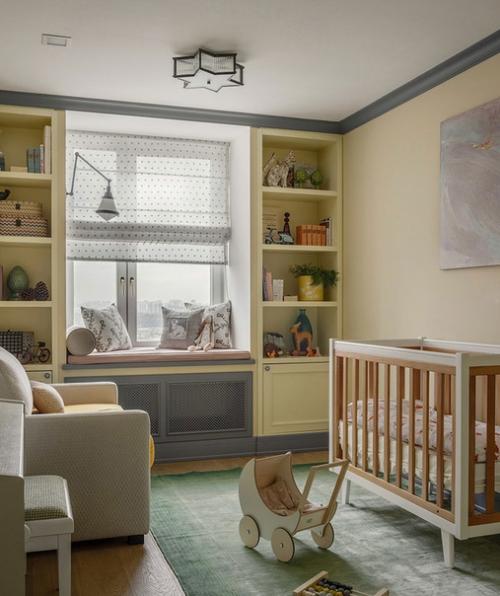 Интерьер этой квартиры в Москве по проекту Нади Зотовой можно охарактеризовать как ретро и элементами эклектики. 09