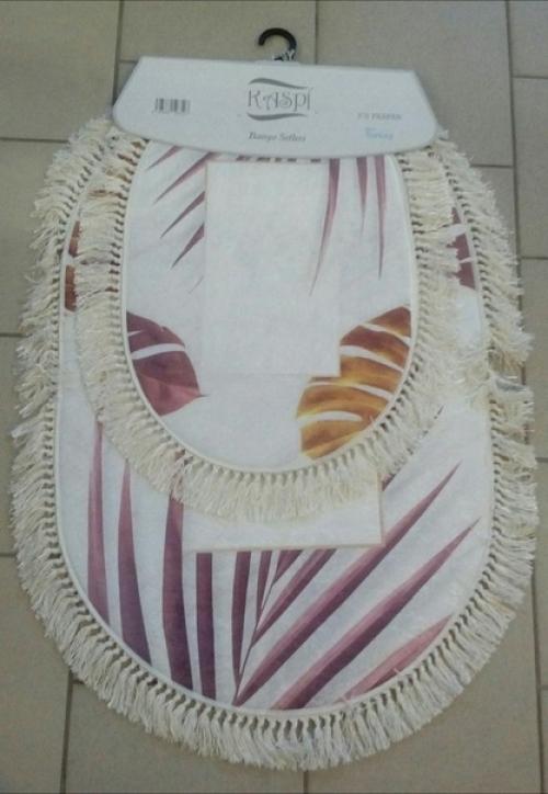 Новинка!  Набор из 2-х оригинальных, безворсовых ковриков с печатным рисунком. 09