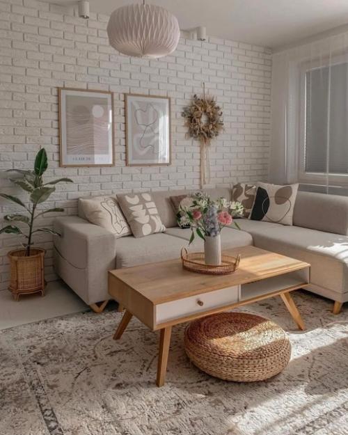 Красивый интерьер в скандинавском стиле. 03