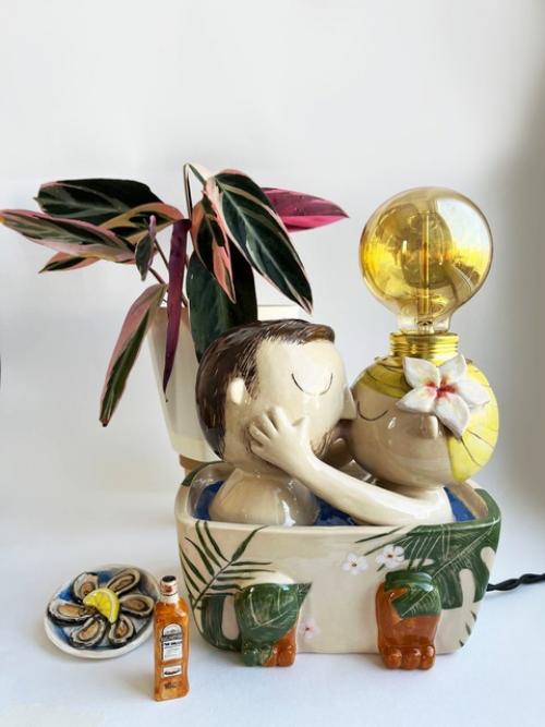 Хочу показать последний заказ, который я делала) снова на банно - ванную тему.