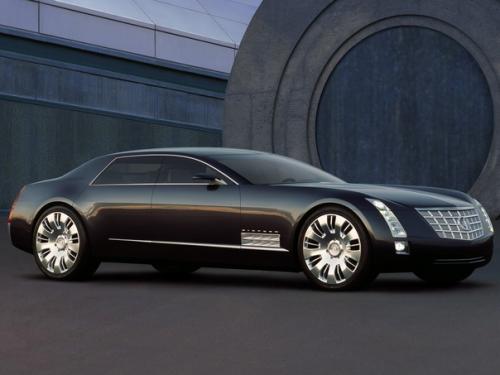 Cadillac Sixteen. Концепт - кар Cadillac Sixteen показали на детройтском автосалоне 2003 года. 01