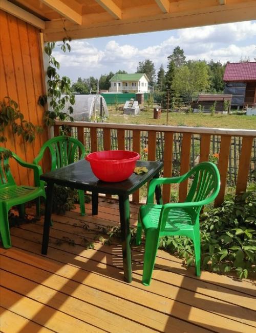 По просьбе подписчиков размещаю фотографии внутреннего интерьера моего крошечного домика. 09