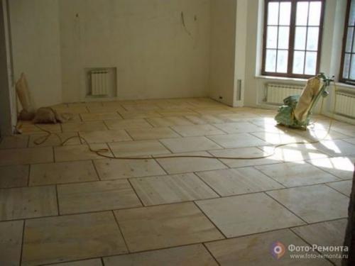 Как устранить скрип пола своими руками. 01