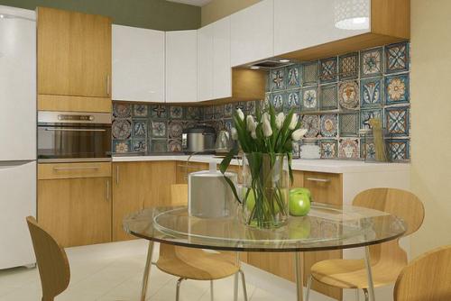 Функциональный и вместительный интерьер квартиры 46, 5 кв. 05