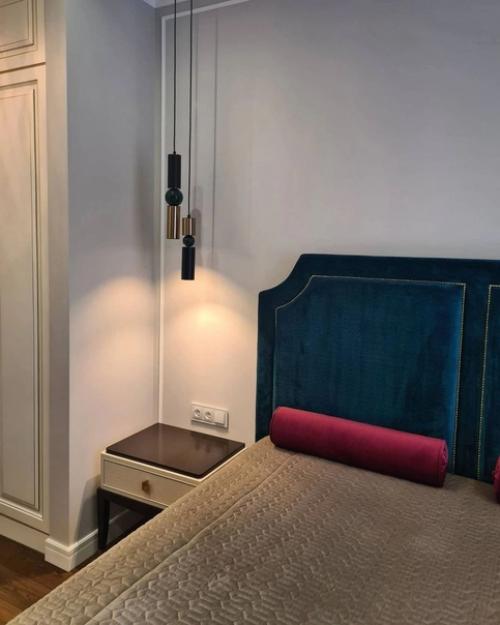 Наша смелая и сочная спальня после капитального ремонта по дизайн - проекту. 02