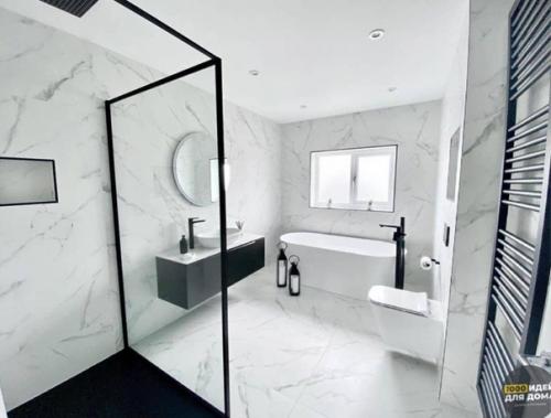 Современный интерьер. В белом цвете. 09