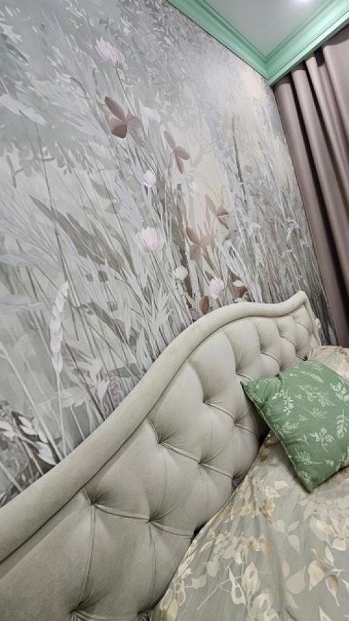 А начался проект с моей философии цвета в интерьере - пейзаж, залитый солнцем и укутанный туманом. 04