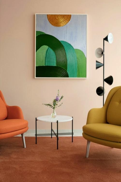 Абстрактная текстурная интерьерная картина. 04