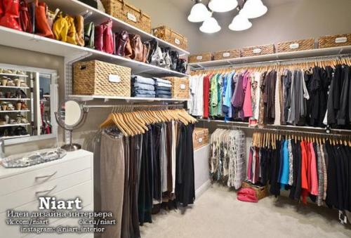 Советы по организации гардеробной.