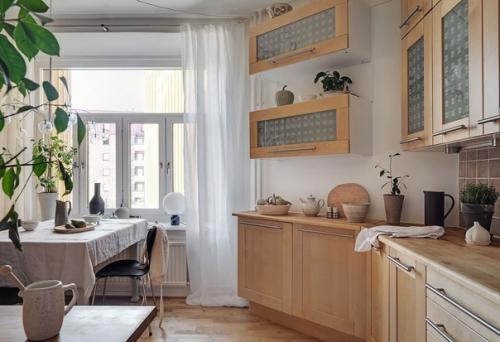 Монохромный скандинавский интерьер в Швеции. 09