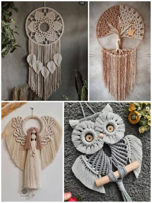 Интерьер - это ваше пространство для самовыражения, а использование макраме в декоре - отличный способ придать стиль и уют вашему дому. 03