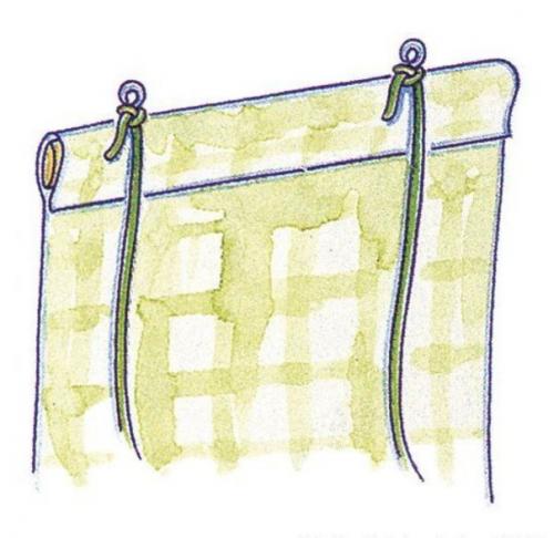 Как сделать рулонную штору? 02