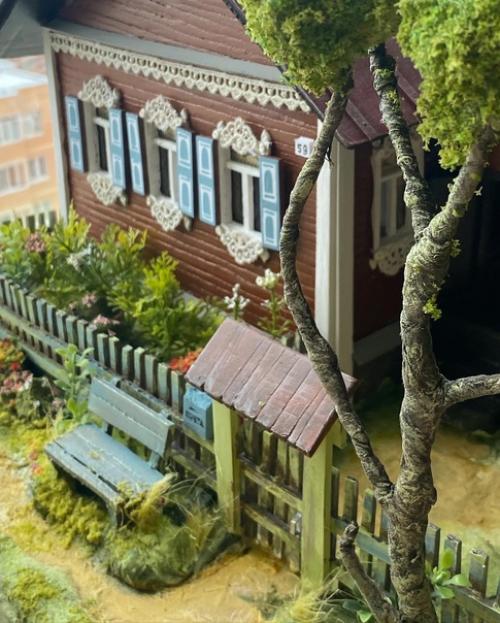 Деревенский домик по фотографии. 02