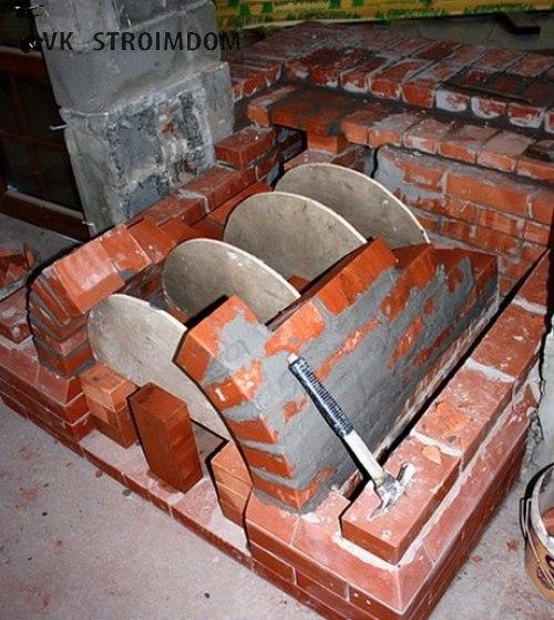 Схема и кладка кирпичных печей. 05