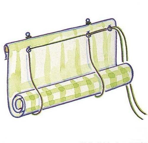 Как сделать рулонную штору? 05