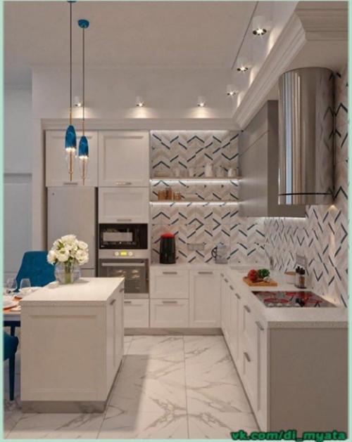 Просторная кухня - гостиная. 05