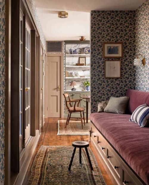 Цветочный уют в мансардной квартире. 04