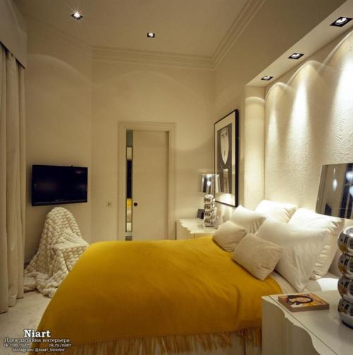 Как сделать эффектное освещение спальни. 05