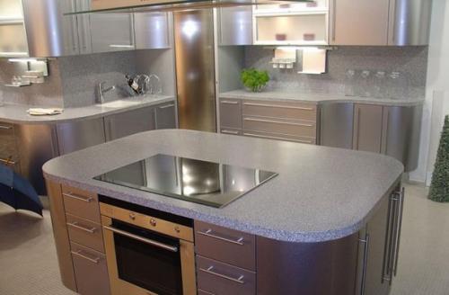 Кухонный фартук из искусственного камня. 08