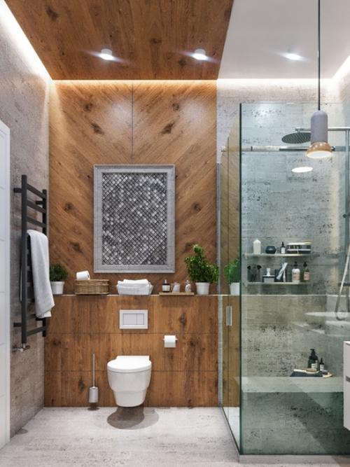 Современная ванная комната.