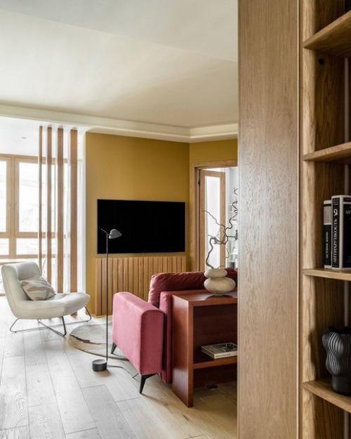 Современный интерьер московской квартиры. 08