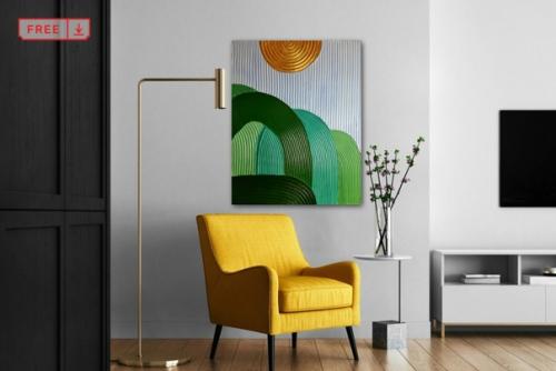 Абстрактная текстурная интерьерная картина. 03