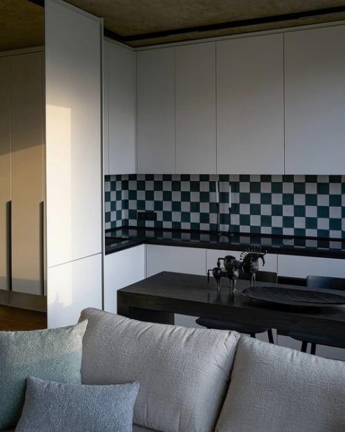 Элегантный интерьер небольшой квартиры в Сочи. 07