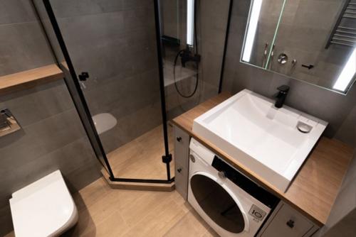 Современный интерьер квартиры - студии площадью всего 29 кв. 09