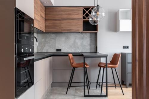 Современный интерьер квартиры - студии площадью всего 29 кв. 01