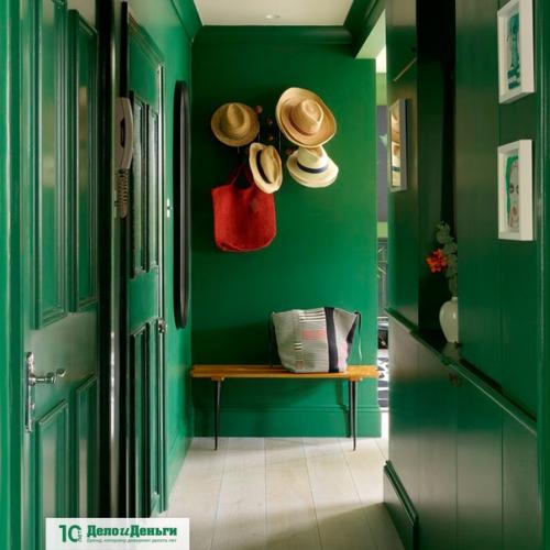 Уютный_дом.  Цвет свежей листвы, глубокий изумрудный, хаки - существует столько красивейших оттенков зеленого! 05