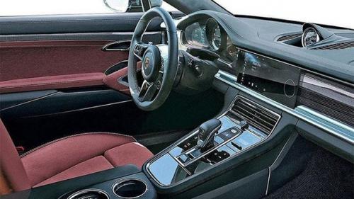 Компания Porsche видеотизер и силуэт новой Панамеры показала. 01