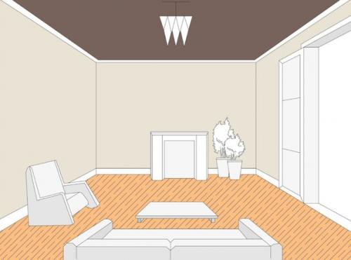 Пол, стены, потолок: как сочетать их друг с другом? 09