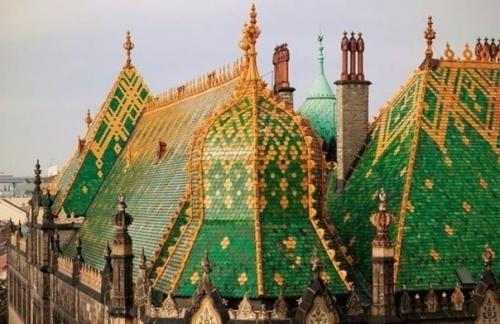 Чудеса архитектуры.  Музей прикладного искусства, Будапешт, Венгрия. 06