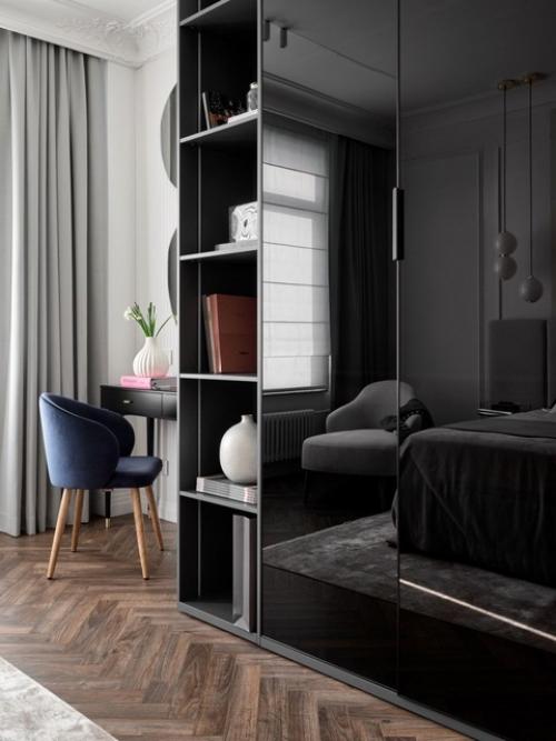 Реализованный интерьер квартиры, площадью 128 кв. 06