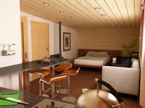 Деревянный домик Eco Perch в Швеции. 03