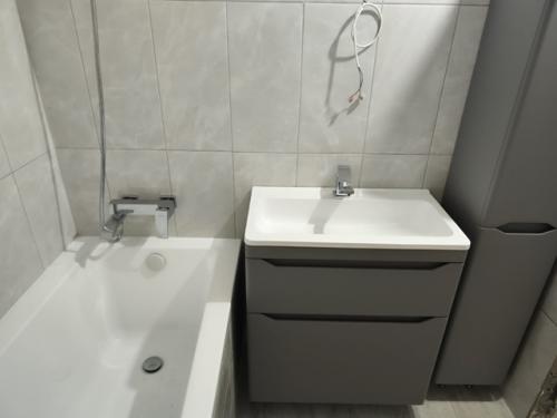 Закончили ремонт двухкомнатной квартиры в ЖК живи в рыбацком для молодой семьи. 04