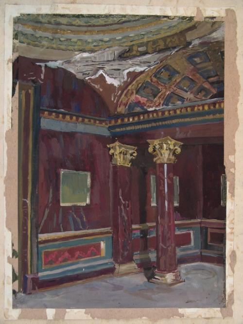 Руины на БУМАГЕ. В фондах нашего музея хранятся 33 листа - важный художественный документ царскосельской истории. 04