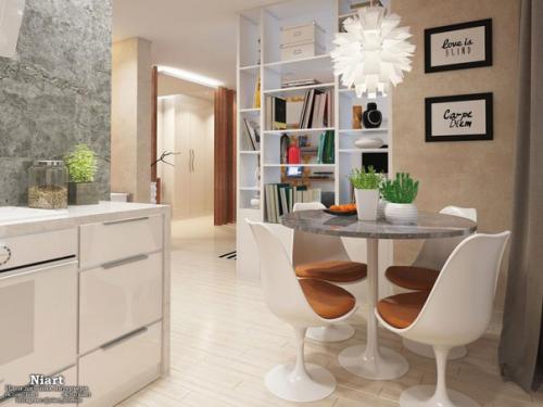 Дизайн квартиры 58 кв. 04