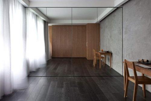 Аскетичный интерьер для молодого художника. 02