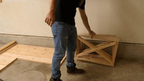 Угловой стол своими руками. 04